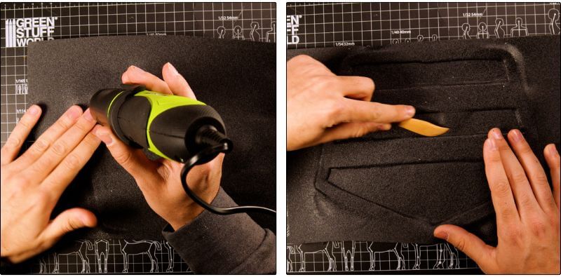 DIY bracers with EVA foam and ThermoArt | Tutorial + pattern
